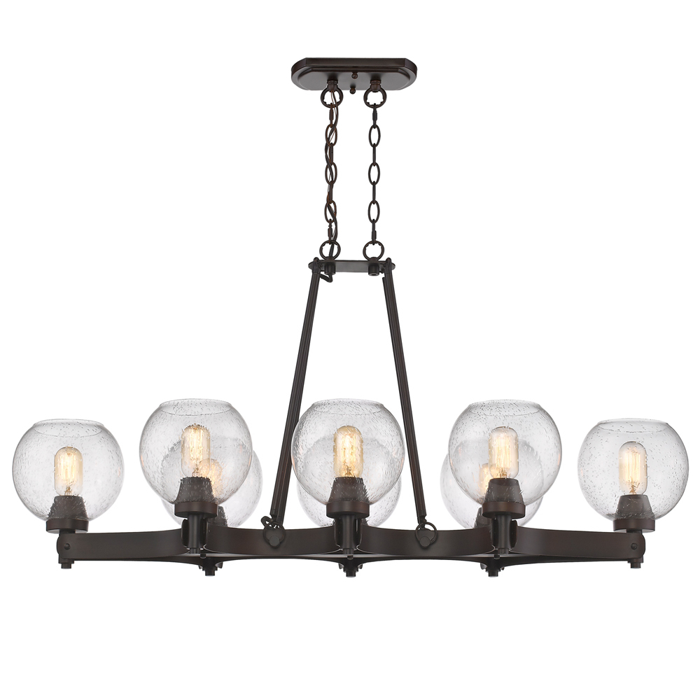 Galveston 8 Light Linear Pendant